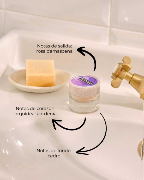 Marca: BANBU. Imagen: Perfume_solido_serenity_aroma.jpg. Perfume Sólido ECO SERENITY. 15ml.