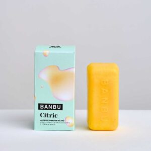 Marca: BANBU. Imagen: Producto_Packaging_ccece648-5465-4d4f-8186-13b24787ba0a.jpg. Acondicionador Sólido ECO Cabello Fino CITRIC. 50gr.