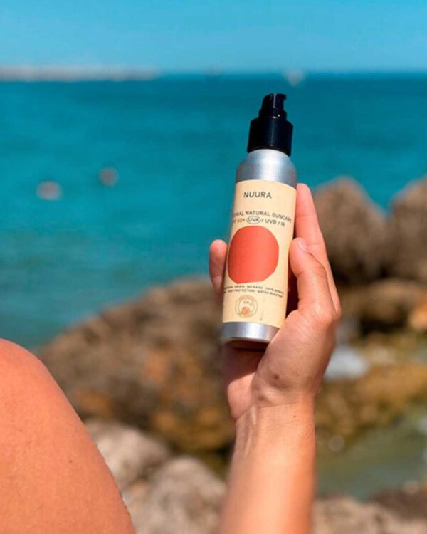 Marca: BANBU. Imagen: Protector_solar_corporal_nuura_modelo.jpg. Crema Solar Corporal. 125ml.