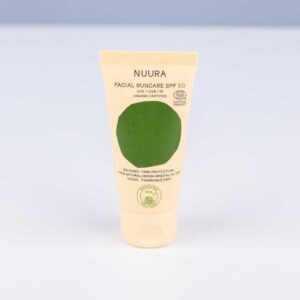 Marca: BANBU. Imagen: Protector_solar_facial_Nuura.jpg. Crema Solar Facial sin Color. 50ml.