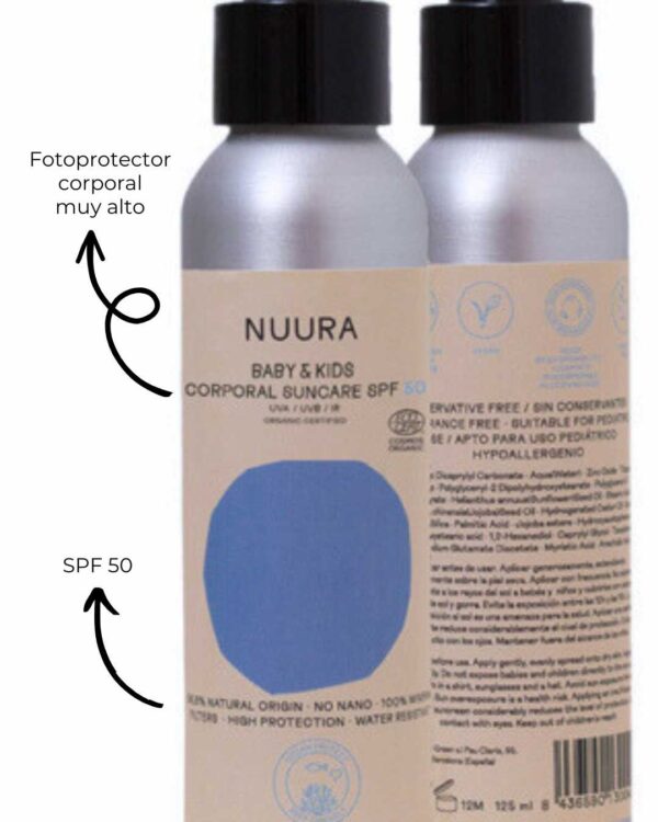 Marca: BANBU. Imagen: Protector_solar_infantil_beneficios.jpg. Crema Solar Corporal Niños. 125ml.