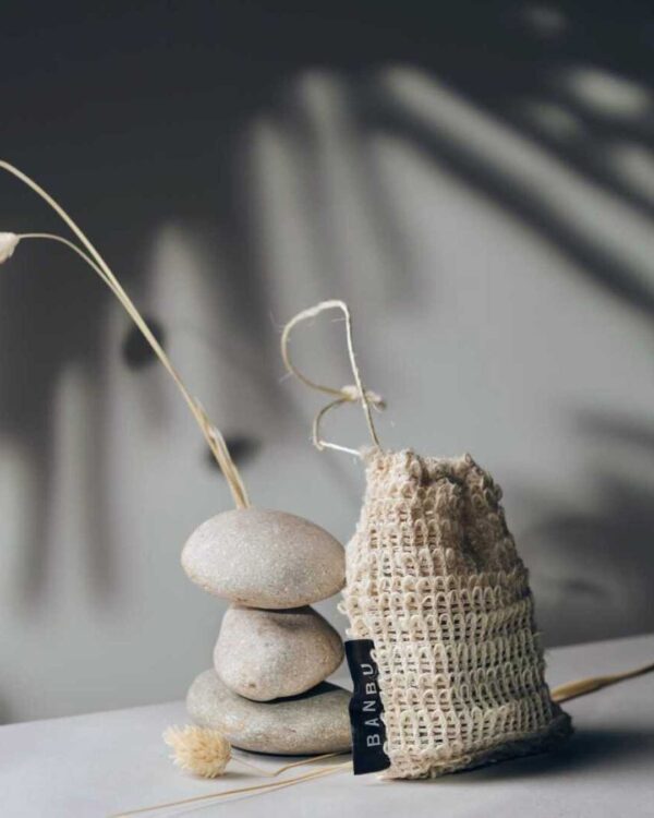 Marca: BANBU. Imagen: Saquito_de_sisal_exfoliante_ecologico.jpg. Saquito de Sisal Exfoliante
