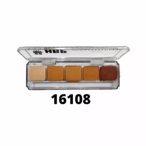 Marca: HARPO H.R.P.. Imagen: paleta-crema-tonos-piel-clarooscuro.jpg. Paleta Crema Tonos Piel Claro/Oscuro