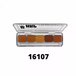 Marca: HARPO H.R.P.. Imagen: paleta-crema-tonos-piel-medio-oscuro.jpg. Paleta Crema Tonos Piel Medio-Oscuro