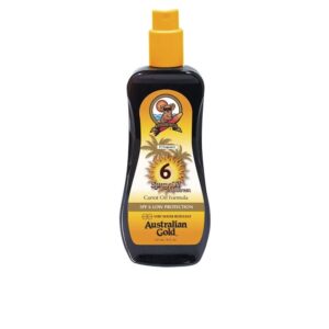Marca: AUSTRALIAN GOLD. Imagen: 100962.jpg. SUNSCREEN SPF6 spray carrot oil formula 237 ml