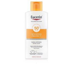 Marca: EUCERIN. Imagen: 112351.jpg. SUN SENSITIVE PROTECT lotion extra light SPF50+ 400 ml
