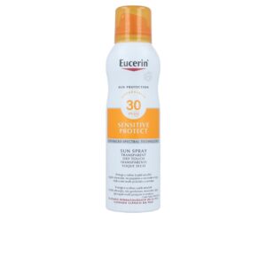 Marca: EUCERIN. Imagen: 112353.jpg. SUN SENSITIVE PROTECT spray transparent dry touch SPF30 200 ml