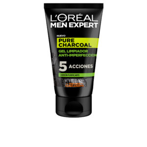 Marca: L'ORÉAL PARIS. Imagen: 118879.jpg. L'ORÉAL PARIS. MEN EXPERT pure charcoal gel limpiador purificante 100 ml