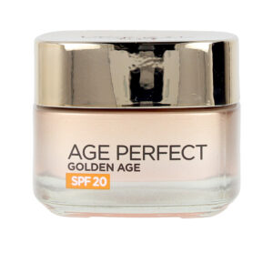 Marca: L'ORÉAL PARIS. Imagen: 119153.jpg. L'ORÉAL PARIS. AGE PERFECT GOLDEN AGE SPF20 crema día 50 ml