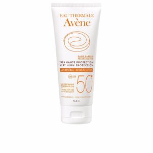 Marca: AVÈNE. Imagen: 120542.jpg. SOLAIRE HAUTE PROTECTION leche mineral SPF50+ 100 ml