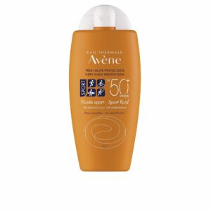 Marca: AVÈNE. Imagen: 120555.jpg. SOLAIRE HAUTE PROTECTION fluido sport SPF50+ 100 ml