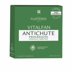 Marca: RENE FURTERER. Imagen: 121720.jpg. RENE FURTERER. VITALFAN complemento alimenticio caída cabello progresiva 30 u