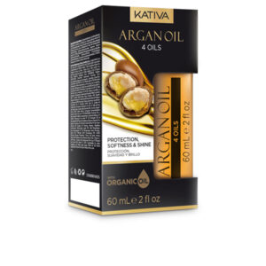 Marca: KATIVA. Imagen: 122076.jpg. KATIVA. ARGAN OIL 4´OILS intensive hair oil 60 ml
