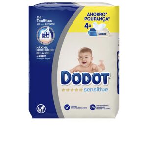 Marca: DODOT. Imagen: 122221.jpg. DODOT SENSITIVE PH natural toallitas húmedas 216 u