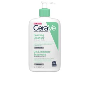 Marca: CERAVE. Imagen: 124248.jpg. CERAVE. GEL LIMPIADOR espumoso 473 ml