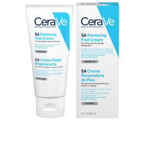 Marca: CERAVE. Imagen: 124262.jpg. CERAVE. CREMA renovadora de pies 88 ml