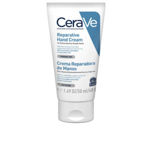 Marca: CERAVE. Imagen: 124263.jpg. CERAVE. REPARATIVE HAND CREAM for extremely dry, rough hands 50 ml