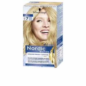 Marca: SCHWARZKOPF MASS MARKET. Imagen: 125591.jpg. SCHWARZKOPF MASS MARKET. NORDIC BLONDE L1 aclarante intensivo 0% amoniaco 5 u