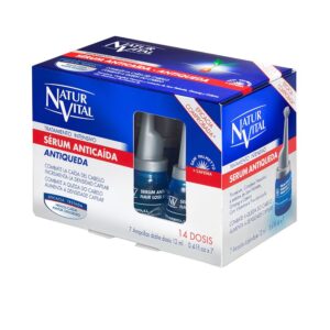 Marca: NATUR VITAL. Imagen: 130230.jpg. NATUR VITAL. SERUM ANTICAÍDA tratamiento intensivo 7 ampollas x 12 ml