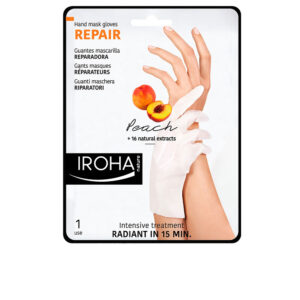 Marca: IROHA. Imagen: 151844.jpg. IROHA. PEACH hand & nail mask gloves repair 2 u