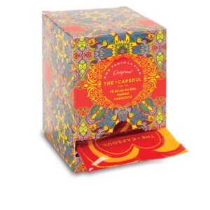 Marca: THE CAPSOUL. Imagen: 152749.jpg. THE CAPSOUL. PIRÁMIDES ENSOBRADAS té rojo mango maracuyá 15 u