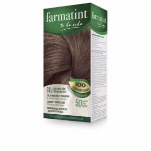 Marca: FARMATINT. Imagen: 154484.jpg. FARMATINT GEL coloración permanente #5d-castaño claro dorado 5 u