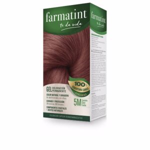 Marca: FARMATINT. Imagen: 154485.jpg. FARMATINT GEL coloración permanente #5m-castaño claro caoba 5 u