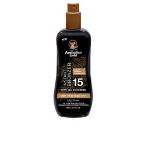 Marca: AUSTRALIAN GOLD. Imagen: 154574.jpg. SUNSCREEN SPF15 spray gel with instant bronzer 100 ml