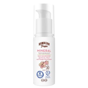 Marca: HAWAIIAN TROPIC. Imagen: 154936.jpg. MINERAL facial protective milk SPF30 50 ml