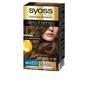 Marca: SYOSS. Imagen: 155597.jpg. SYOSS. OLEO INTENSE tinte sin amoniaco #6.10-rubio oscuro 5 pz