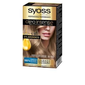 Marca: SYOSS. Imagen: 155611.jpg. SYOSS. OLEO INTENSE tinte sin amoniaco #8.50-rubio ceniza 5 pz