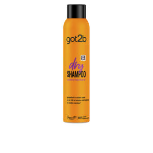 Marca: SCHWARZKOPF MASS MARKET. Imagen: 155615.jpg. SCHWARZKOPF MASS MARKET. GOT2B DRY SHAMPOO extra clean & soft texture 200 ml
