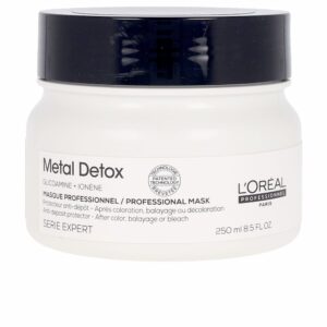 Marca: L'ORÉAL PROFESSIONNEL PARIS. Imagen: 155785.jpg. L'ORÉAL PROFESSIONNEL PARIS. METAL DETOX Mascarilla para Cabello dañado 250 ml