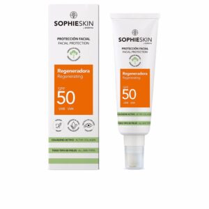 Marca: SOPHIESKIN. Imagen: 157895.jpg. SOPHIESKIN crema solar facial regeneradora SPF50 50 ml