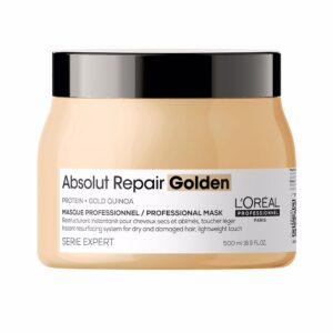 Marca: L'ORÉAL PROFESSIONNEL PARIS. Imagen: 158024.jpg. L'ORÉAL PROFESSIONNEL PARIS. ABSOLUT REPAIR GOLD mascarilla golden 500 ml
