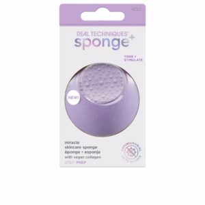 Marca: REAL TECHNIQUES. Imagen: 161919.jpg. REAL TECHNIQUES. SPONGE+ miracle skincare sponge 1 u