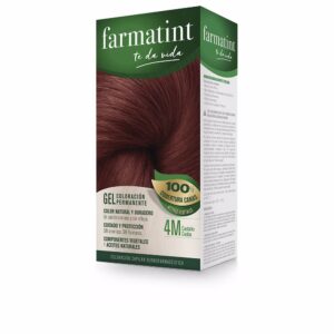 Marca: FARMATINT. Imagen: 163605.jpg. FARMATINT GEL coloración permanente #4m-castaño caoba 5 u