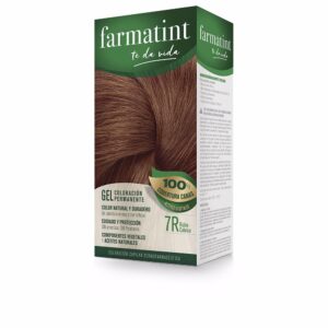 Marca: FARMATINT. Imagen: 163611.jpg. FARMATINT GEL coloración permanente #7r-rubio cobrizo 5 u