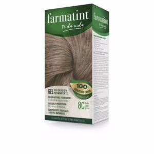 Marca: FARMATINT. Imagen: 163612.jpg. FARMATINT GEL coloración permanente #8c-rubio claro ceniza 5 u