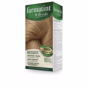 Marca: FARMATINT. Imagen: 163613.jpg. FARMATINT GEL coloración permanente #8d-rubio claro dorado 5 u