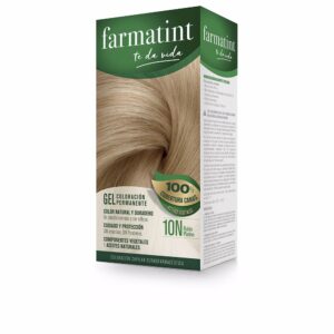 Marca: FARMATINT. Imagen: 163616.jpg. FARMATINT GEL coloración permanente #10n-rubio platino 5 u