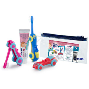Marca: KIN. Imagen: 165686.jpg. KIN. FLUORKIN INFANTIL VIAJE COCHE lote 3 pz