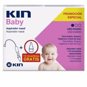 Marca: KIN. Imagen: 165722.jpg. KIN BABY aspirador nasal + recambio 2 u