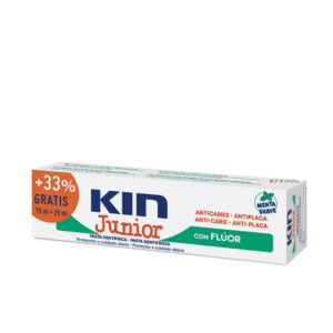 Marca: KIN. Imagen: 165728.jpg. KIN JUNIOR pasta dentífrica anticaries #menta suave 75 + 25 ml