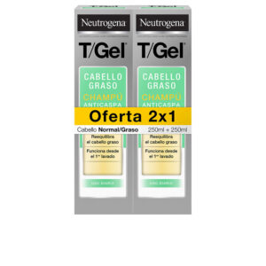 Marca: NEUTROGENA. Imagen: 165780.jpg. NEUTROGENA. T/GEL CHAMPÚ ANTICASPA NORMAL-GRASO PACK 2 x 250 ml