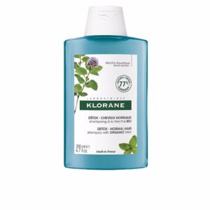 Marca: KLORANE. Imagen: 166536.jpg. KLORANE. A LA MENTA BIO champú detox para cabello normal 200 ml