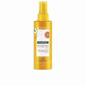 Marca: KLORANE. Imagen: 166561.jpg. POLYSIANES MONOÏ Y TAMANU BIO spray solar corporal SPF50 200 ml
