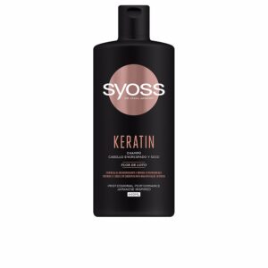 Marca: SYOSS. Imagen: 166591.jpg. SYOSS. KERATIN champú cabello encrespado y seco 440 ml