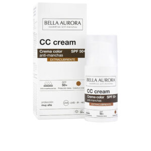 Marca: BELLA AURORA. Imagen: 166599.jpg. BELLA AURORA. CC CREAM anti-manchas extracubriente SPF50+ 30 ml