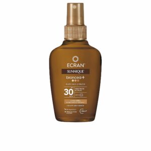 Marca: ECRAN. Imagen: 166743.jpg. ECRAN SUNNIQUE BRONCEA+ aceite vapo SPF30 100 ml